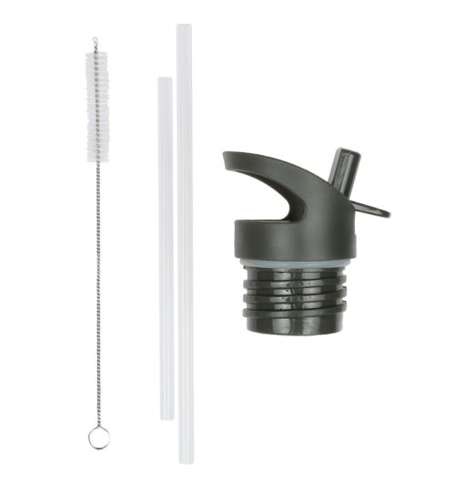 Set complet Bouchon, Paille et Brosse pour gourde (Plusieurs couleurs disponibles) accesoires gourdes pour enfant magasin saint pierre st denis reunion 974 livraison rentrée des classes