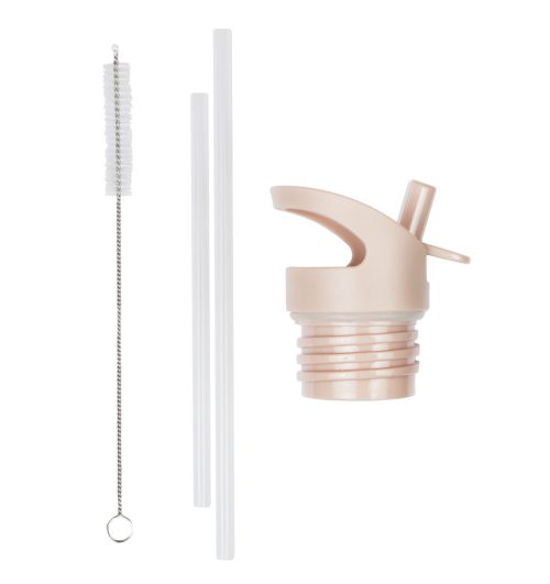 Set complet Bouchon, Paille et Brosse pour gourde (Plusieurs couleurs disponibles) accesoires gourdes pour enfant magasin saint pierre st denis reunion 974 livraison rentrée des classes