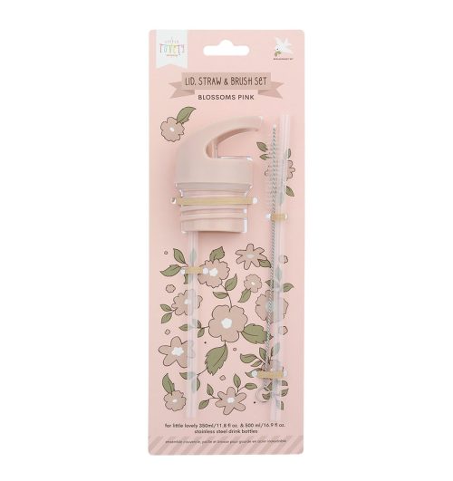Set complet Bouchon, Paille et Brosse pour gourde (Plusieurs couleurs disponibles) accesoires gourdes pour enfant magasin saint pierre st denis reunion 974 livraison rentrée des classes
