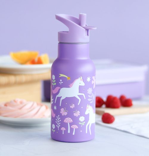 Gourde inox isotherme unicorn dreams rentrée des classes magasin enfant st pierre 97410 livraison la Réunion 974