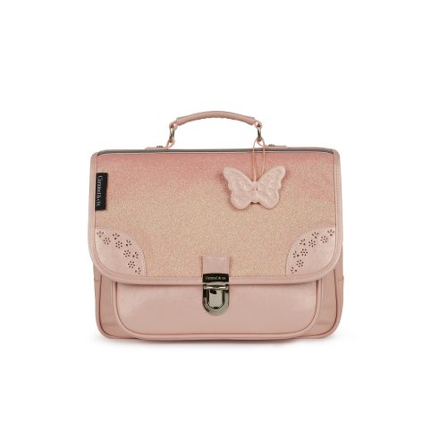 Petit cartable 32cm PAPILLON LIBERTY ROSE Rentrée des classes Maternelle boutique pour enfant saint pierre st denis ILE DE LA REUNION rentrée des classes écoles livraison 974 caramel et Cie