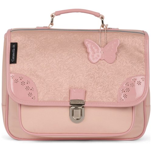Petit cartable 32cm PAPILLON LIBERTY ROSE Rentrée des classes Maternelle boutique pour enfant saint pierre st denis ILE DE LA REUNION rentrée des classes écoles livraison 974 caramel et Cie