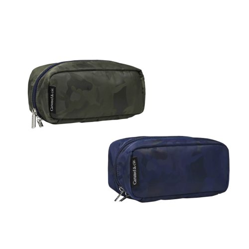 Trousse Camouflage umbrella cuivre 3 compartiments Rentrée des classes Primaire collège boutique pour enfant saint pierre ILE DE LA REUNION rentrée des classes écoles livraison 974 caramel et Cie