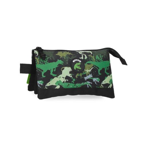Trousse triple compartiment de qualité pour enfant boutique pour enfant saint pierre ILE DE LA REUNION rentrée des classes écoles livraison 974 ste marie dinosaure