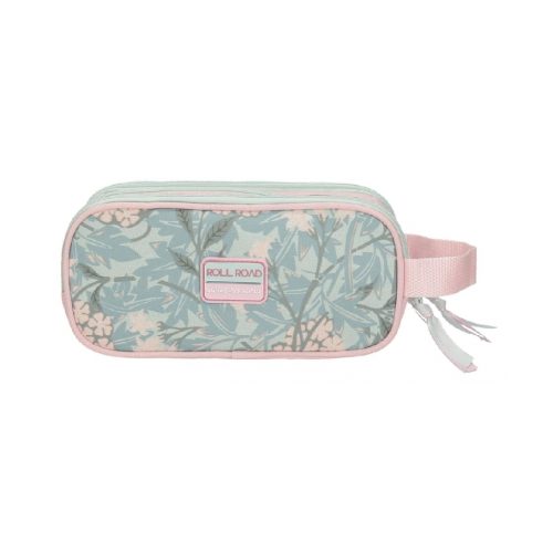 Trousse triple compartiment de qualité pour enfant boutique pour enfant saint pierre ILE DE LA REUNION rentrée des classes écoles livraison 974 FILLE SPRING ROSE