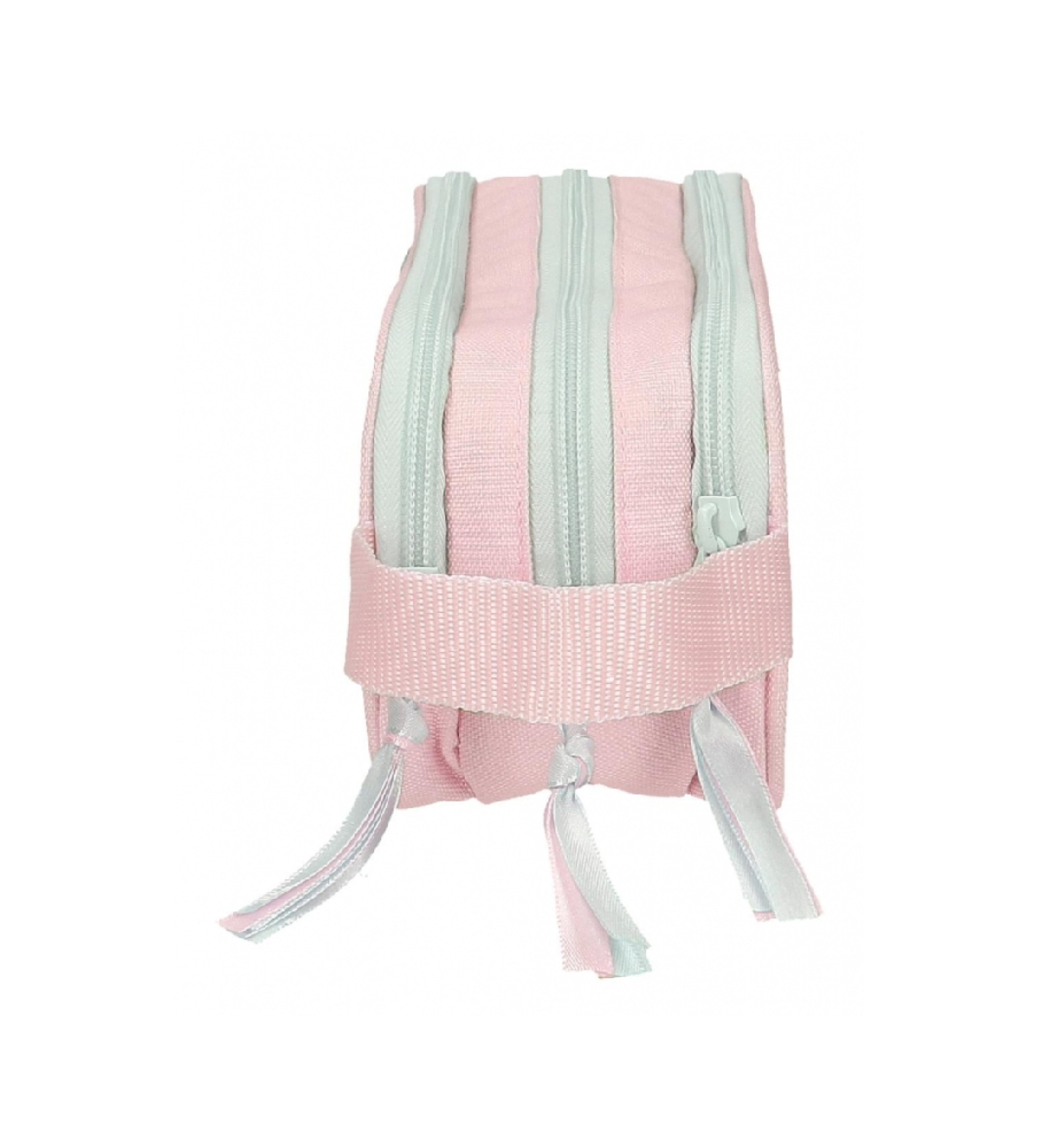 Trousse triple compartiment de qualité pour enfant boutique pour enfant saint pierre ILE DE LA REUNION rentrée des classes écoles livraison 974 FILLE SPRING ROSE