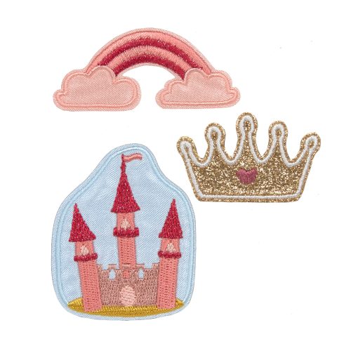 Set d'autocollants textiles pour customiser les sacs d'école