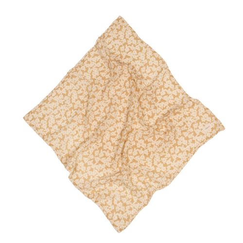 Lange en coton bio wabi sabi golden brown sakura magasin de déco chambre d'enfants à st pierre 97410 livraison LA REUNION 974 revendeur NOBODINOZ