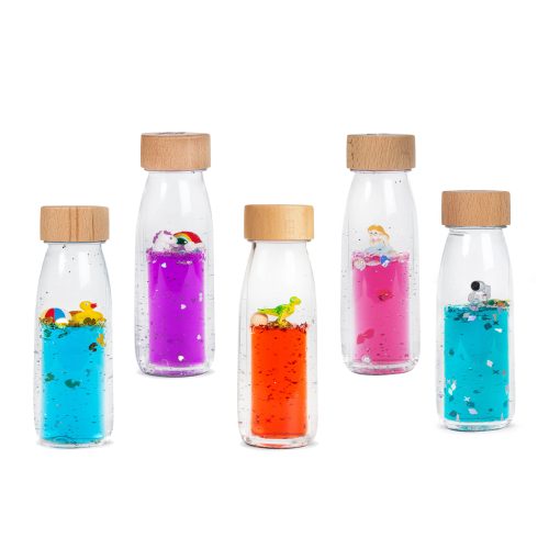 Bouteille sensorielle MOVE revendeur officiel petit boum boutique bébé saint pierre reunion jouets éducatif et sensoriel 974 ile de la reunion