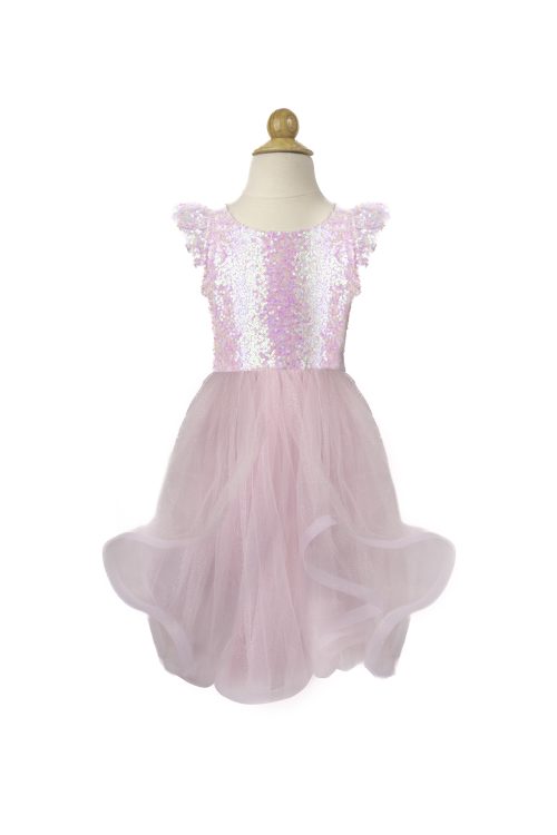 Robe PAILLETTES ROSE déguisement pour enfant fille et garçon de qualité et originale boutique pour enfant saint pierre ile de la reunion 974 revendeur great pretenders