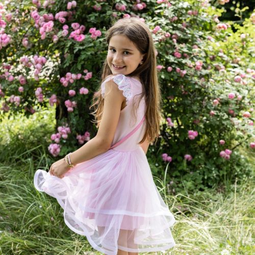 Robe PAILLETTES ROSE déguisement pour enfant fille et garçon de qualité et originale boutique pour enfant saint pierre ile de la reunion 974 revendeur great pretenders