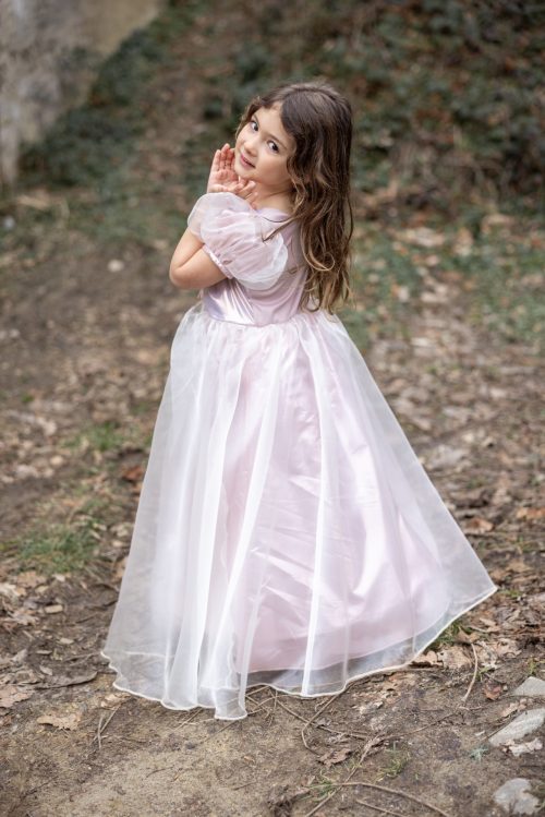 Robe de princesse ROYALE PLATINUM déguisement pour enfant fille et garçon de qualité et originale boutique pour enfant saint pierre ile de la reunion 974 revendeur great pretenders