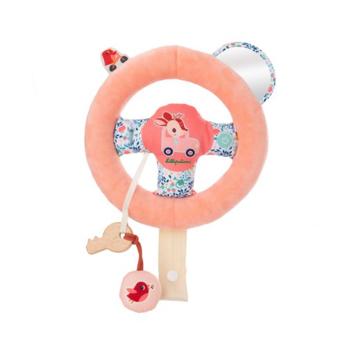 Jouet STELLA au volant jeu d'éveil bébé jeu imitation revendeur officiel LILLIPUTIENS magasin de jouets en bois à st pierre 97410 livraison LA REUNION 974 et Livraison France métropolitaine