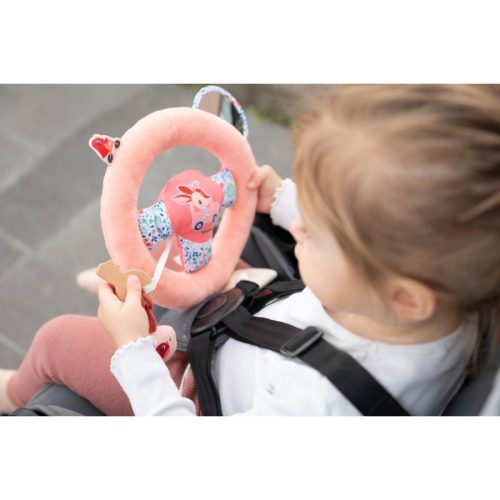 Jouet STELLA au volant jeu d'éveil bébé jeu imitation revendeur officiel LILLIPUTIENS magasin de jouets en bois à st pierre 97410 livraison LA REUNION 974 et Livraison France métropolitaine