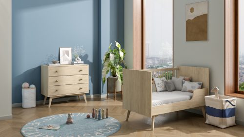 Chambre bébé AMBRE mobilier bébé haut de gamme qualité éco responsable magasin de meubles à st pierre 97410 et Duparc livraison LA REUNION 974