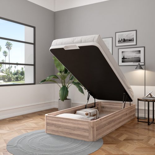 Lit coffre DREAM 90X200 fabrication française lit avec rangement magasin de mobiliers enfant et ados à st pierre 97410 livraison LA REUNION et LA FRANCE
