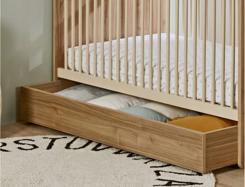 Chambre bébé évolutif HAZEL lit combiné pratique mobilier bébé haut de gamme qualité éco responsable magasin de meubles à st pierre 97410 et Duparc livraison LA REUNION 974