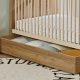 Chambre bébé évolutif HAZEL lit combiné pratique mobilier bébé haut de gamme qualité éco responsable magasin de meubles à st pierre 97410 et Duparc livraison LA REUNION 974