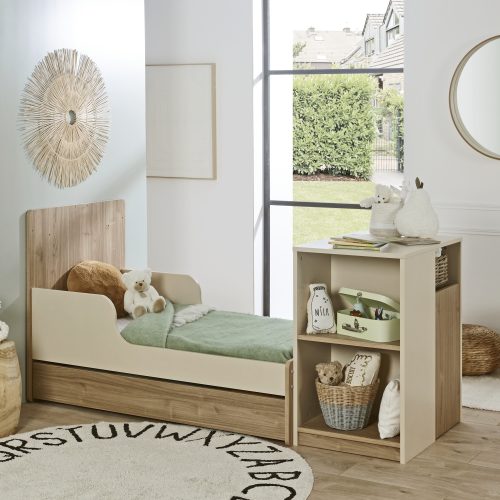 Chambre bébé évolutif HAZEL lit combiné pratique mobilier bébé haut de gamme qualité éco responsable magasin de meubles à st pierre 97410 et Duparc livraison LA REUNION 974