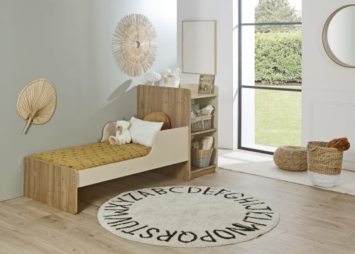 Chambre bébé évolutif HAZEL lit combiné pratique mobilier bébé haut de gamme qualité éco responsable magasin de meubles à st pierre 97410 et Duparc livraison LA REUNION 974