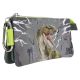 Trousse 3 compartiments DINO WORLD Rentrée des classes Maternelle boutique pour enfant saint pierre st denis ILE DE LA REUNION rentrée des classes écoles livraison 974 revendeur officiel