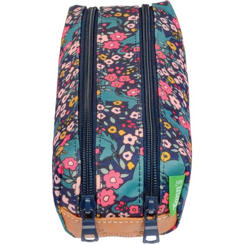 Trousse double ALBA MULTICOLORE revendeur officiel TANN'S rentrée scolaire livraison la réunion 974 magasin à st pierre 97410 et Duparc Sainte Marie 97438