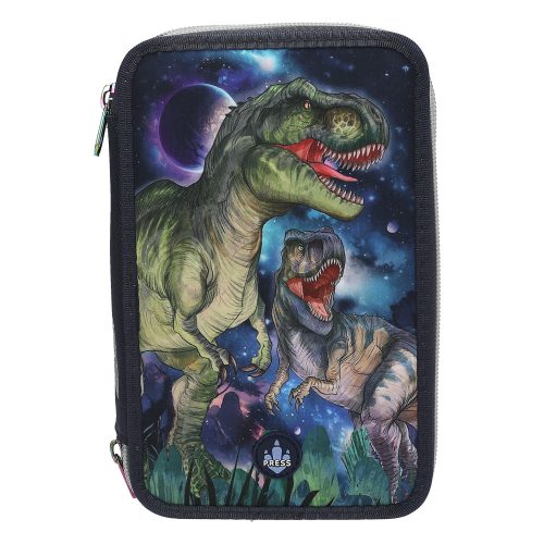 Trousse 3 compartiments LED DINO WORLD boutique enfant saint pierre reunion 974