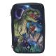 Trousse 3 compartiments LED DINO WORLD boutique enfant saint pierre reunion 974
