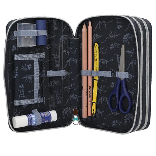 Trousse 3 compartiments LED DINO WORLD boutique enfant saint pierre reunion 974