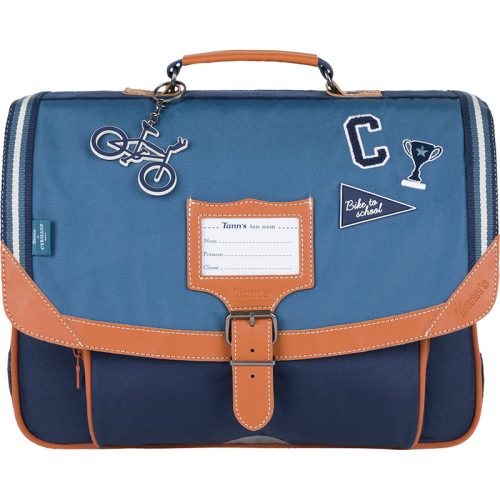 Cartable CLEMENT BLEU collab TANN'S CYRILLUS revendeur officiel TANN'S rentrée scolaire livraison la réunion 974 magasin à st pierre 97410 et Duparc Sainte Marie 97438
