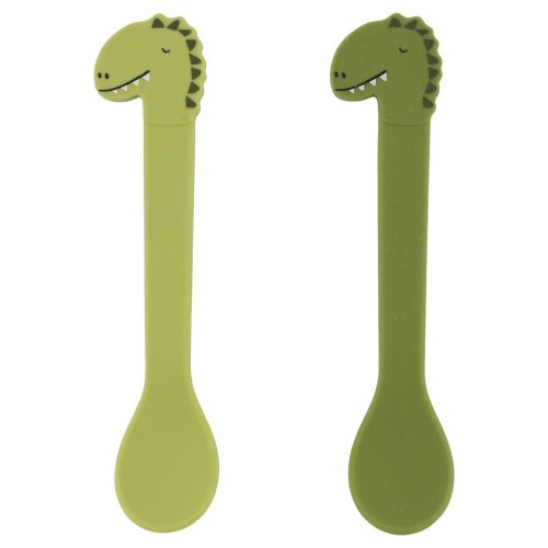Cuillère en silicone et compartiments (Plusieurs modèles disponibles) revendeur officiel TRIXIE boutique pour enfant st pierre st denis sainte marie ile de la reunion 974 bébé et enfant diversification alimentaire