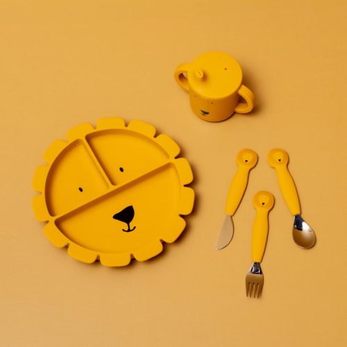 Assiette avec ventouse en silicone et compartiments (Plusieurs modèles disponibles) revendeur officiel TRIXIE boutique pour enfant st pierre st denis sainte marie ile de la reunion 974