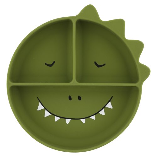 Assiette avec ventouse en silicone et compartiments (Plusieurs modèles disponibles) revendeur officiel TRIXIE boutique pour enfant st pierre st denis sainte marie ile de la reunion 974