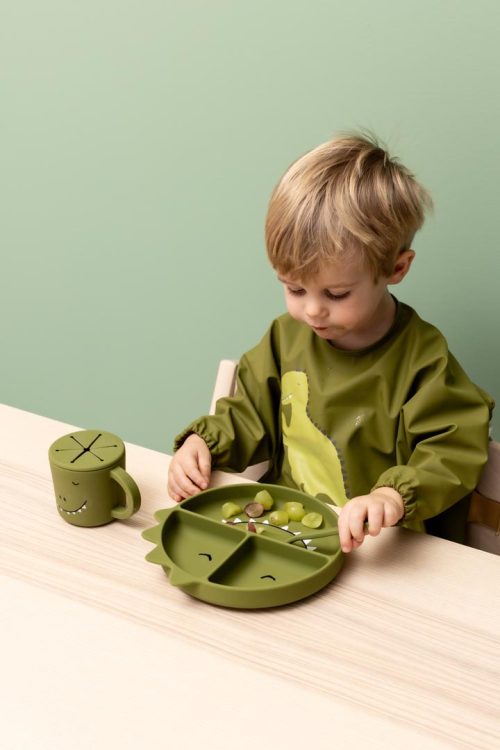 Assiette avec ventouse en silicone et compartiments (Plusieurs modèles disponibles) revendeur officiel TRIXIE boutique pour enfant st pierre st denis sainte marie ile de la reunion 974