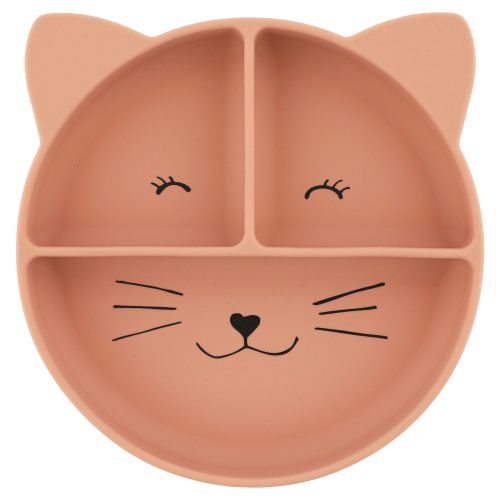 Assiette avec ventouse en silicone et compartiments (Plusieurs modèles disponibles) revendeur officiel TRIXIE boutique pour enfant st pierre st denis sainte marie ile de la reunion 974