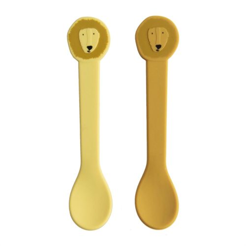 Cuillère en silicone et compartiments (Plusieurs modèles disponibles) revendeur officiel TRIXIE boutique pour enfant st pierre st denis sainte marie ile de la reunion 974 bébé et enfant diversification alimentaire