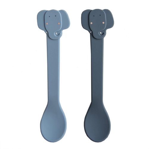 Cuillère en silicone et compartiments (Plusieurs modèles disponibles) revendeur officiel TRIXIE boutique pour enfant st pierre st denis sainte marie ile de la reunion 974 bébé et enfant diversification alimentaire