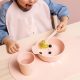 Cuillère en silicone et compartiments (Plusieurs modèles disponibles) revendeur officiel TRIXIE boutique pour enfant st pierre st denis sainte marie ile de la reunion 974 bébé et enfant diversification alimentaire