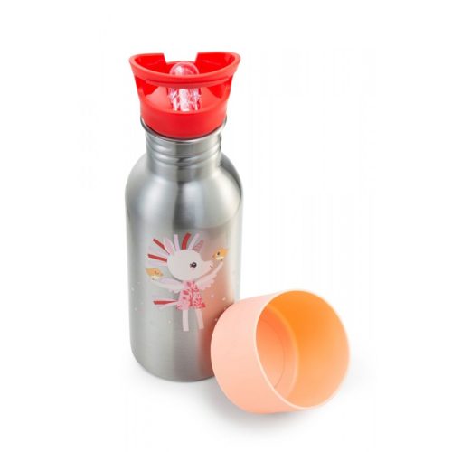Gourde en acier inoxydable lena la licorne marque LILLIPUTIENS rentrée scolaire livraison LA REUNION 974 magasin à saint pierre 97410 et Sainte Marie DUPARC 97438