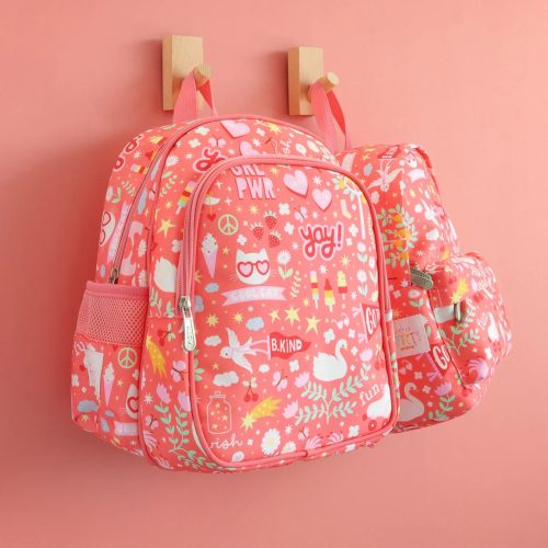 Sac à dos maternelle solide et léger avec poche Isotherme pour enfant maternelle magasin saint pierre reunion 974 livraison fille
