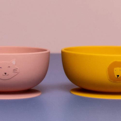 Bol en silicone avec ventouse en silicone et compartiments (Plusieurs modèles disponibles) revendeur officiel TRIXIE boutique pour enfant st pierre st denis sainte marie ile de la reunion 974