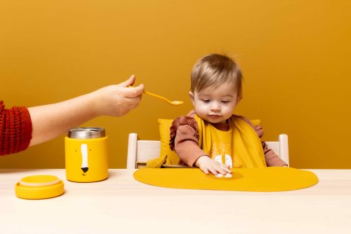Cuillère en silicone et compartiments (Plusieurs modèles disponibles) revendeur officiel TRIXIE boutique pour enfant st pierre st denis sainte marie ile de la reunion 974 bébé et enfant diversification alimentaire