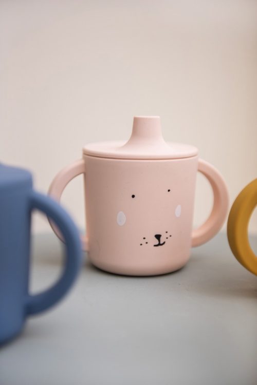 Tasse d'apprentissage en silicone (Plusieurs modèles disponibles) revendeur officiel TRIXIE boutique pour enfant st pierre st denis sainte marie ile de la reunion 974