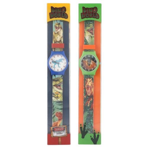 Montre en silicone DINO WORLD boutique pour enfant reunion 974 idée cadeau dinosaure