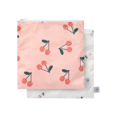 Lot de 2 pochettes pour le gouter rentrée des classes magasin enfant à st pierre 97410 Duparc Sainte Marie 97438 livraison la réunion 974 revendeur LASSIG