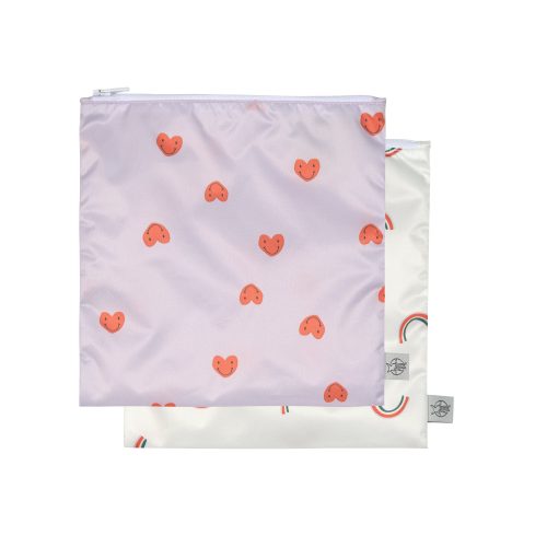 Lot de 2 pochettes pour le gouter rentrée des classes magasin enfant à st pierre 97410 Duparc Sainte Marie 97438 livraison la réunion 974 revendeur LASSIG