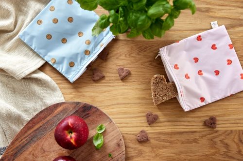 Lot de 2 pochettes pour le gouter rentrée des classes magasin enfant à st pierre 97410 Duparc Sainte Marie 97438 livraison la réunion 974 revendeur LASSIG