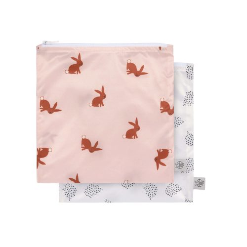 Lot de 2 pochettes pour le gouter rentrée des classes magasin enfant à st pierre 97410 Duparc Sainte Marie 97438 livraison la réunion 974 revendeur LASSIG