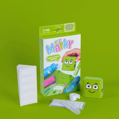 Tampons pour textile, boite à goûter et gourdes, personnalisation textile, rentrée des classes, marky magasin enfants à st pierre 97410 livraison LA REUNION 974