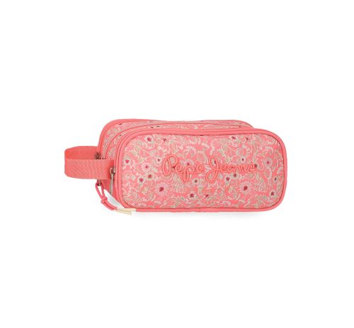 Trousse triple compartiment de qualité pour enfant boutique pour enfant saint pierre ILE DE LA REUNION rentrée des classes écoles livraison 974 ste marie fille pepe jeans